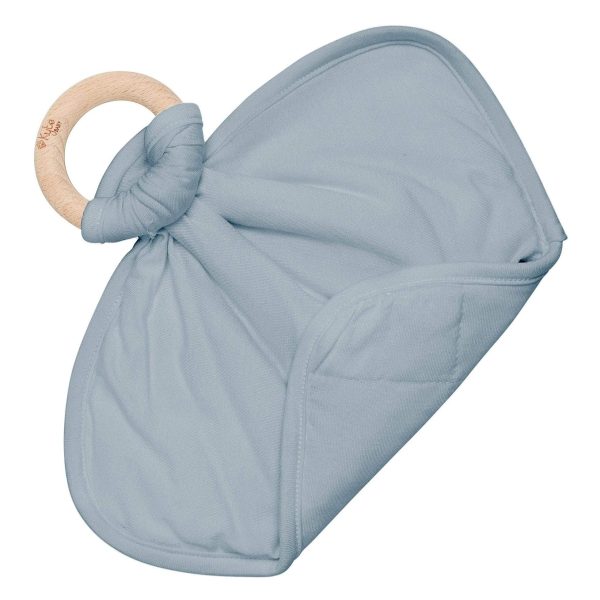 Lovey in Fog with Removable Teething Ring Supply - Image 3