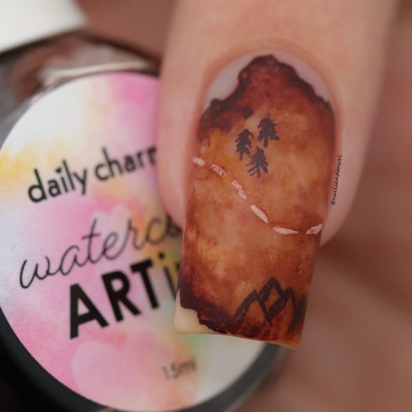 Daily Charme Watercolor Art Ink   02 Brown For Discount - Image 3
